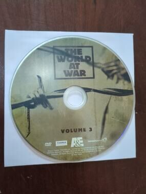 The World At War DVD Documentary Volume 3 disc only
